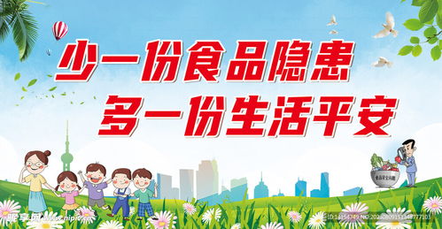 食品安全海报设计图